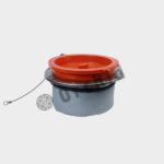 Silicone Inspection Plug with O-Ring & SS Lanyard+ Stainless Steel 316 +Insulation Insert